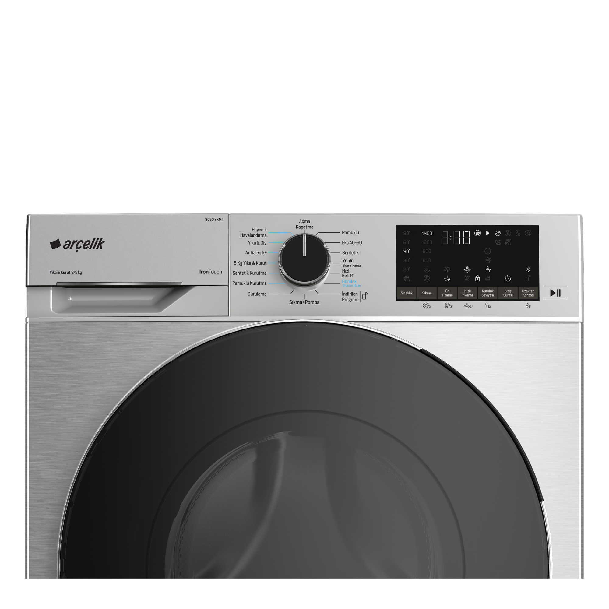8050 YKMI Kurutmalı Çamaşır Makinesi