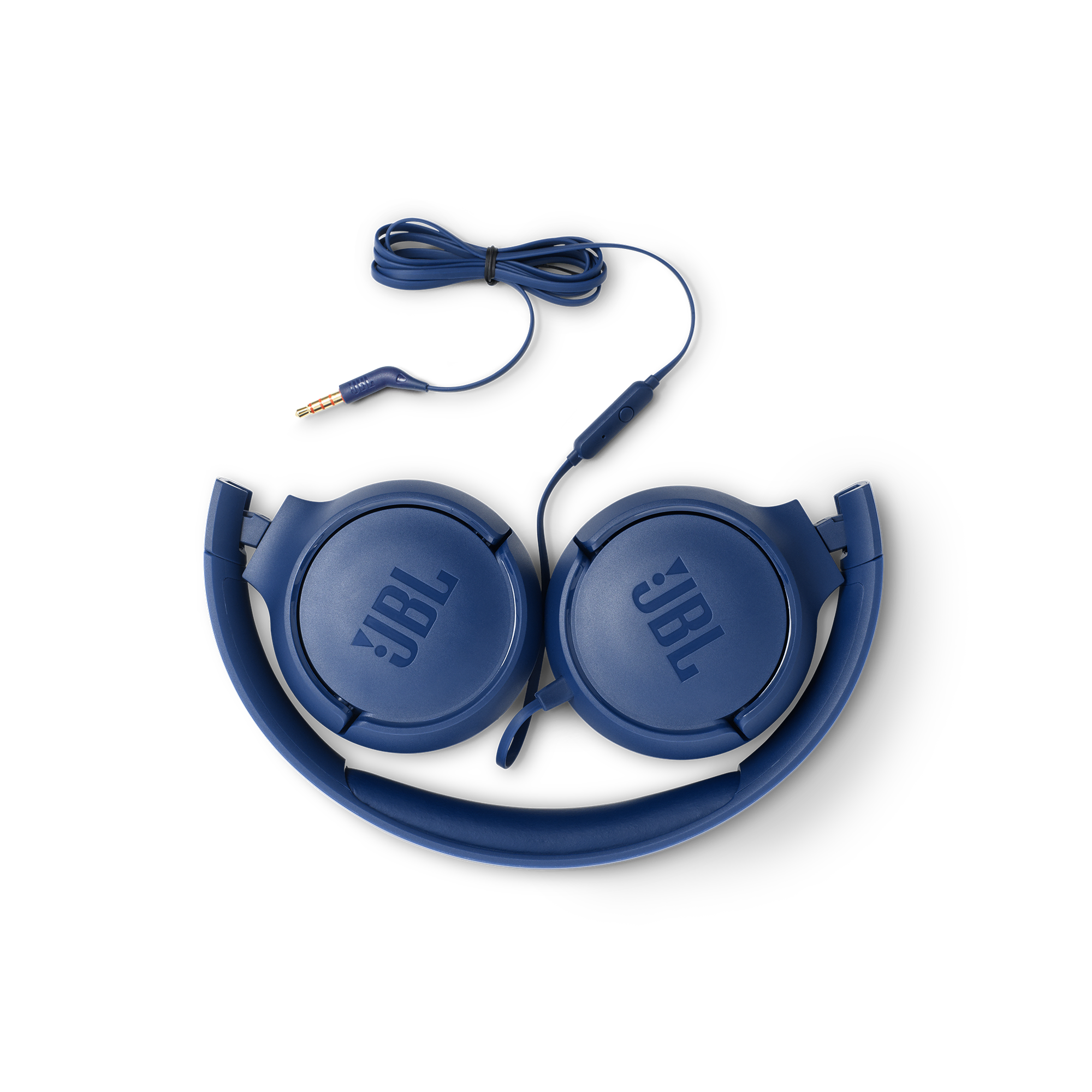 JBL T500 Kablolu Mik. Kulaklık Mavi Kulaklık