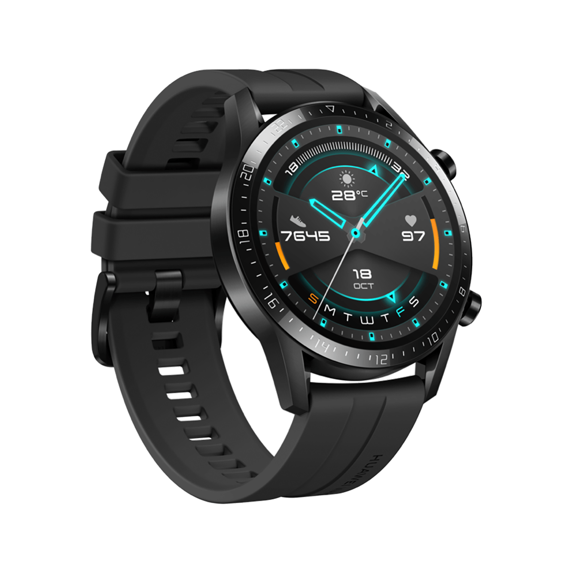 Huawei Watch GT 2 46mm Sport Siyah Giyilebilir Teknoloji