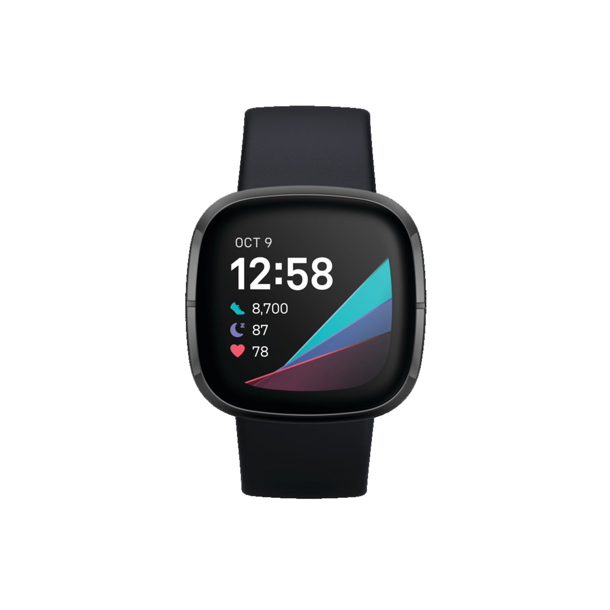 Fitbit Sense - Karbon Siyah Akıllı Saat Akıllı Saat