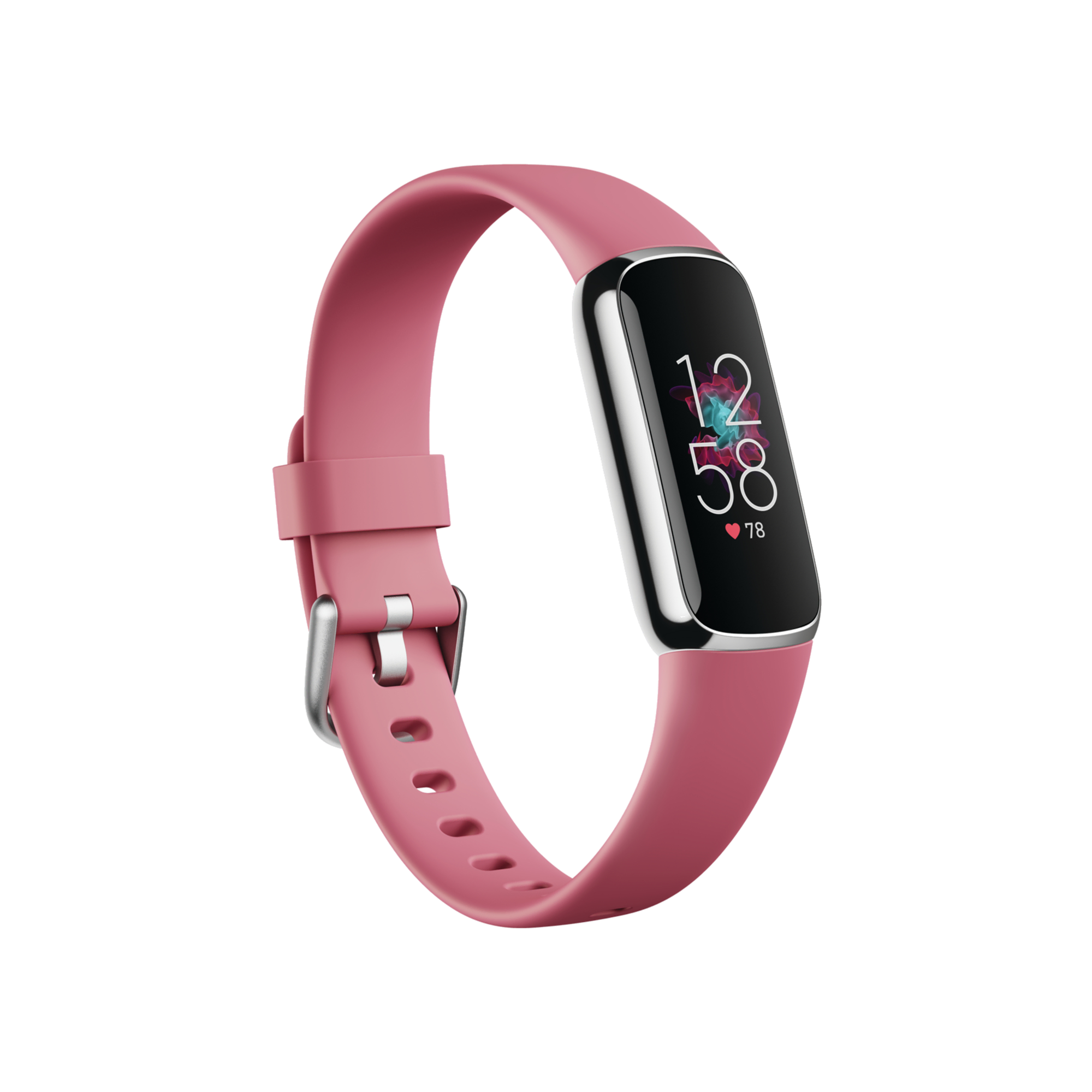 Fitbit Luxe - Platin/Yaban Mersini Akıllı Bileklik Akıllı Bileklik