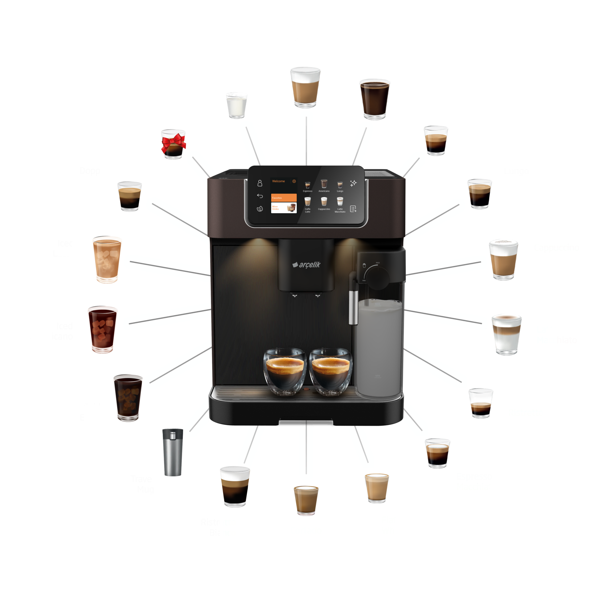 EM 9495 Imperium Barista®  Tam Otomatik Espresso Makinesi