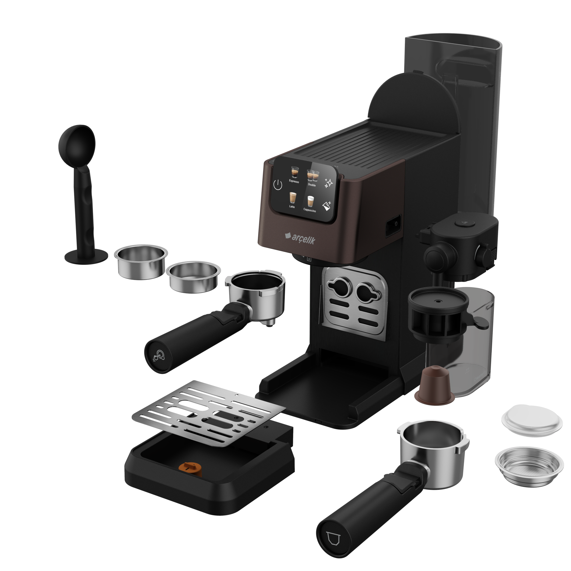 Imperium Barista® EM 6450 Kapsüllü  Yarı Otomatik Espresso Makinesi