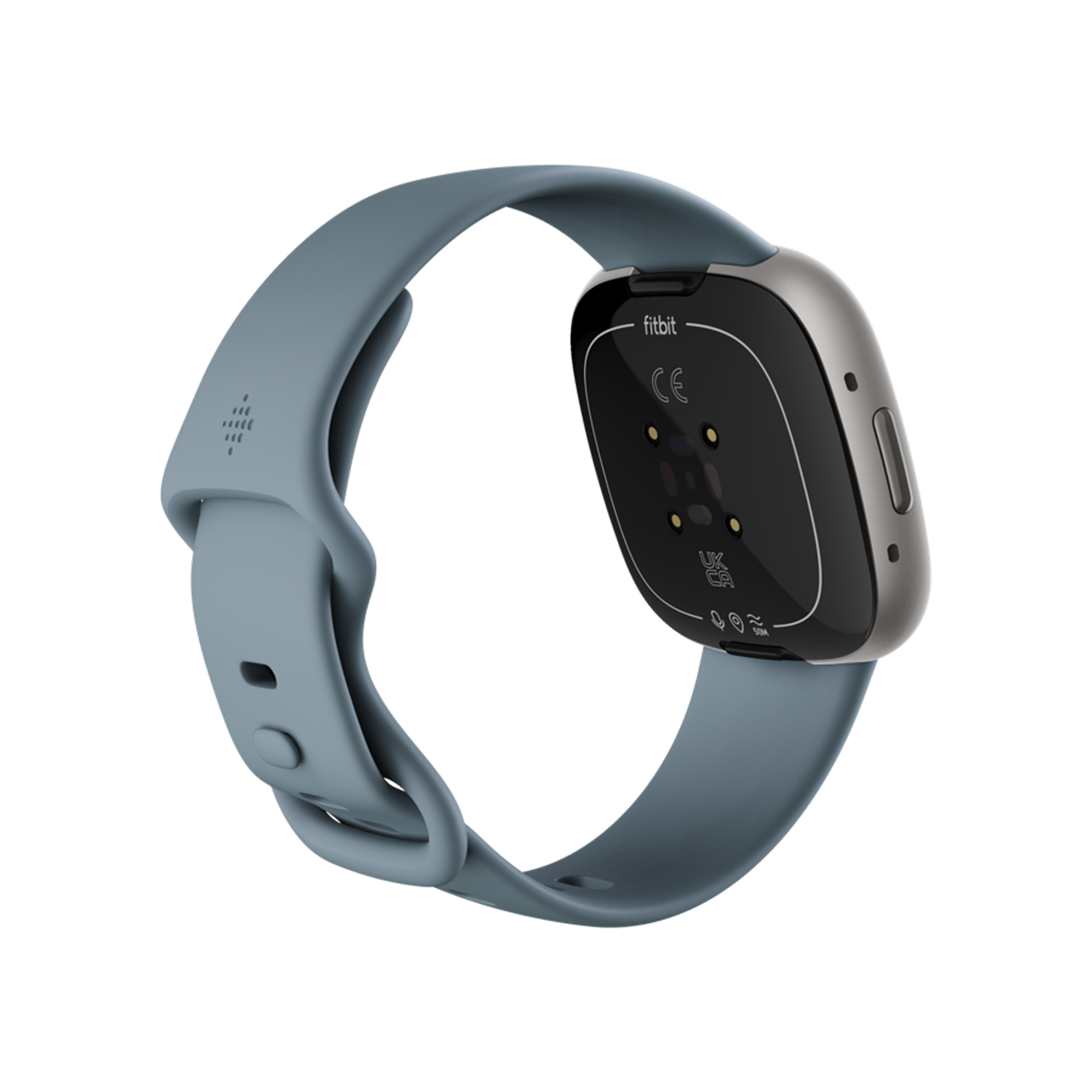 Fitbit Versa 4 Platinyum/Deniz Mavisi Akıllı Bileklik