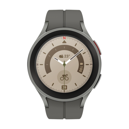 Samsung Galaxy Watch5 Pro Gri Titanyum Akıllı Saat