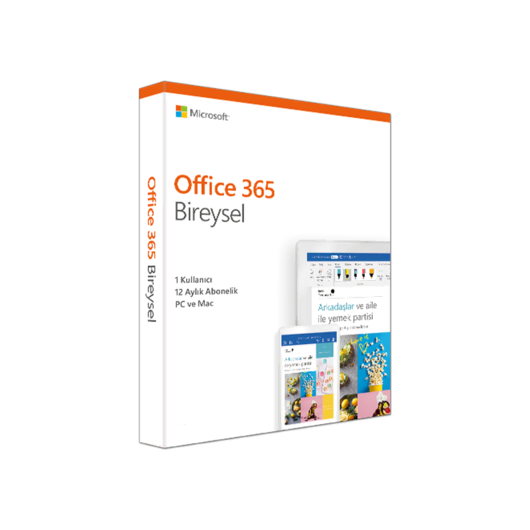 Microsoft 365 Bireysel Türkçe Yeni Bilgisayar Çevre Birimleri