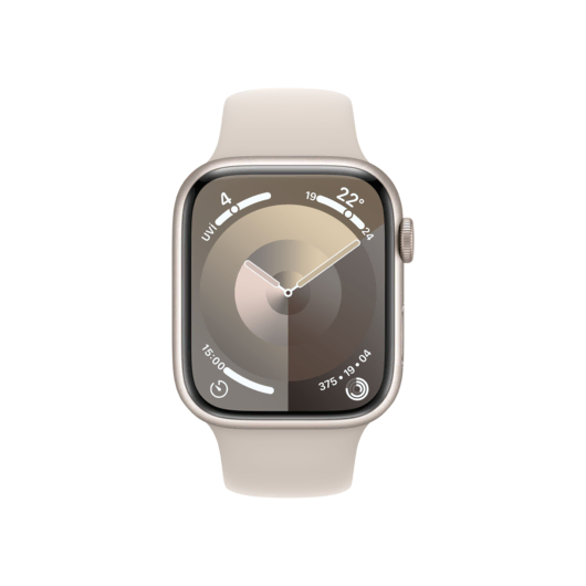 Apple Watch S9 45mm Yıldız Işığı SB-S/M Akıllı Saat