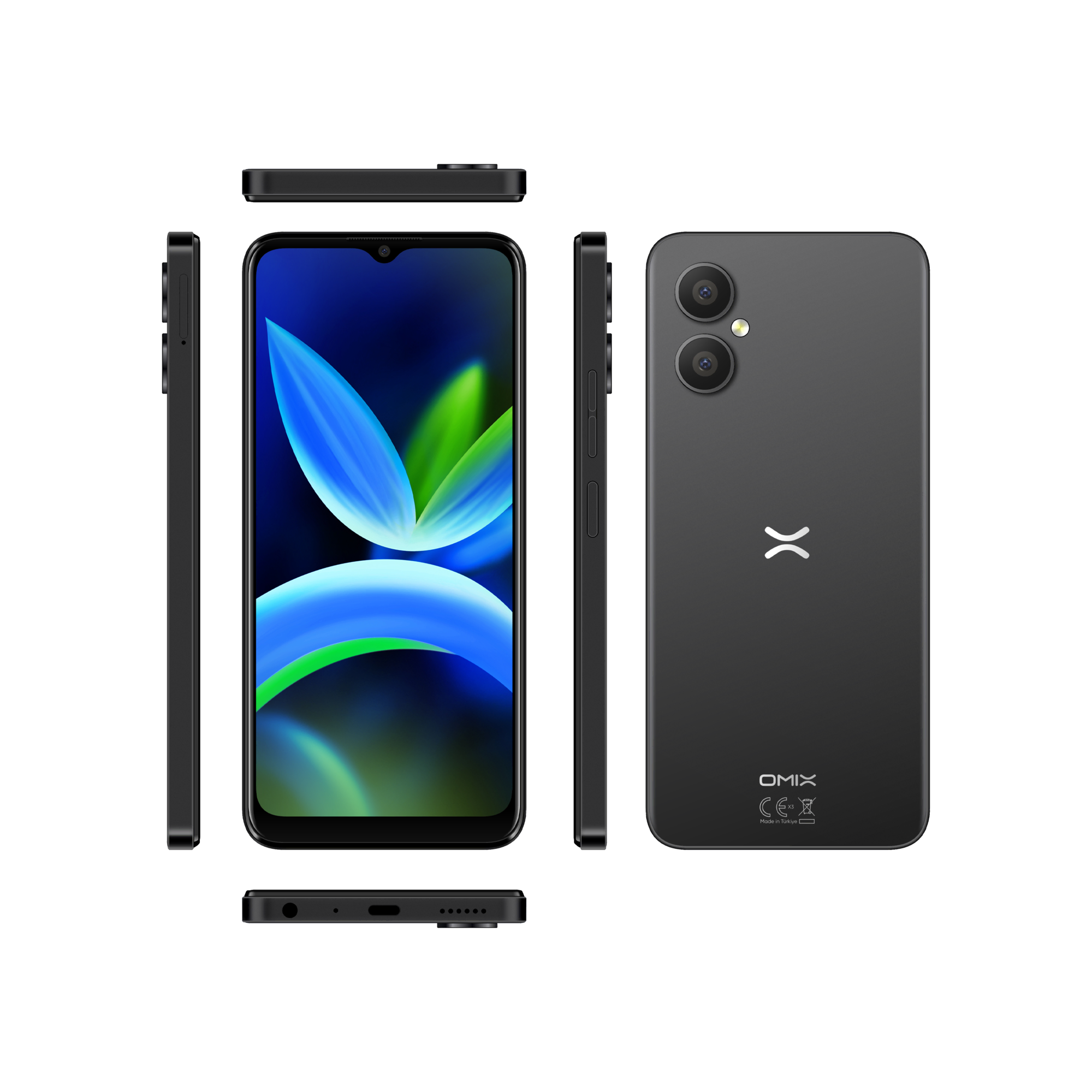 OMIX X3 4/64GB Grafit Android Telefon Modelleri