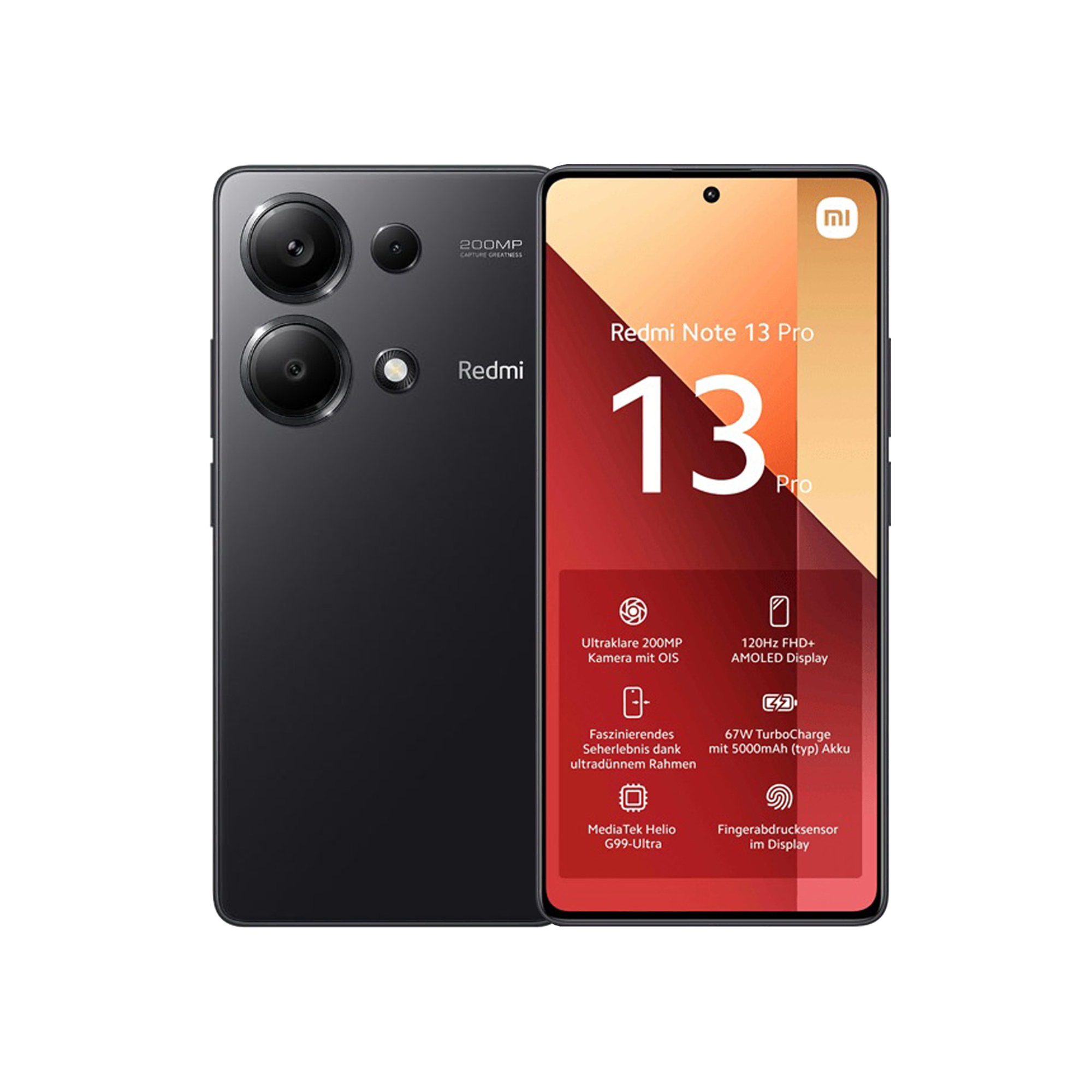 Xiaomi Redmi Note 13 Pro 8/256GB Siyah Android Telefon Modelleri