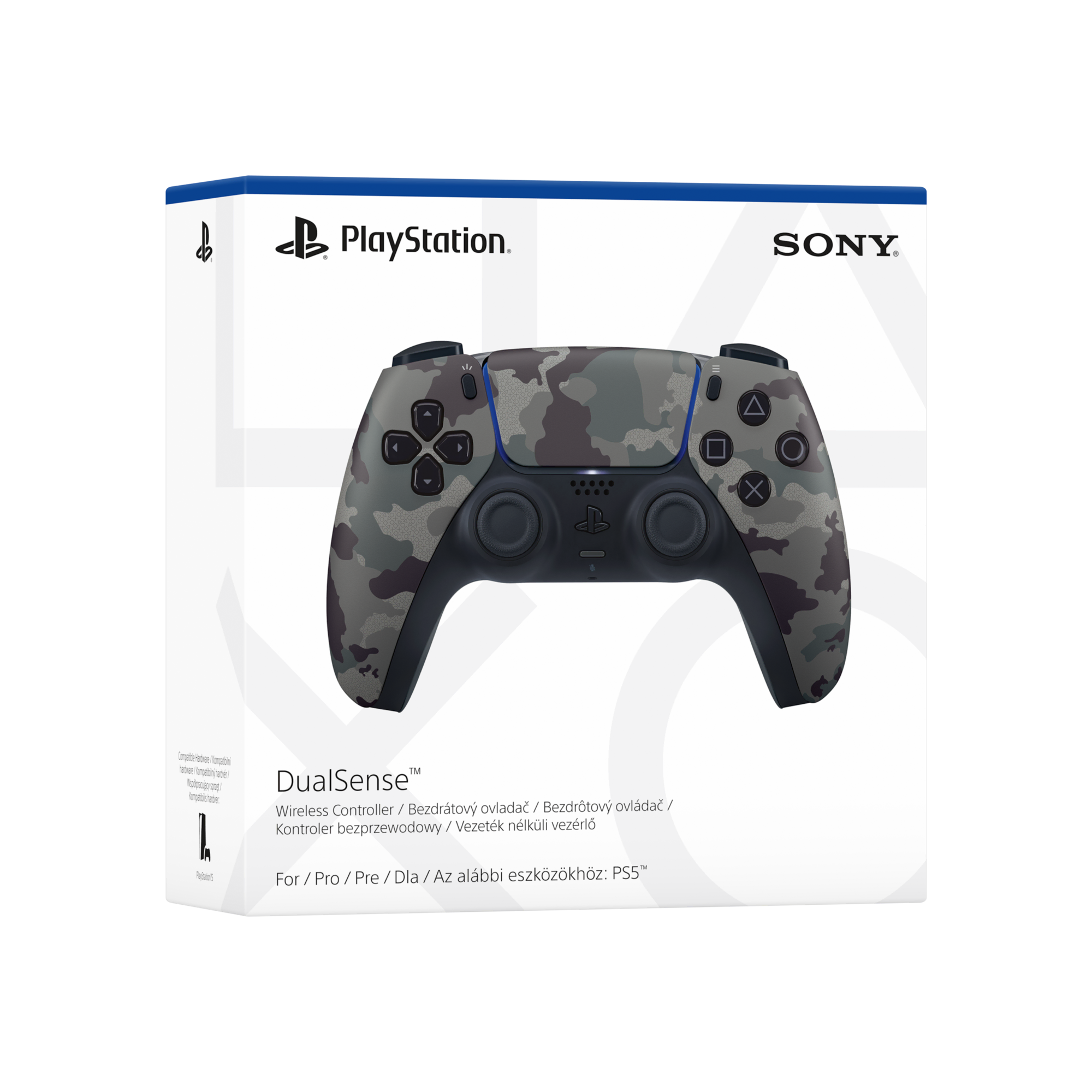 Sony Playstation Dualsense/Grey Camo Oyun Konsolu Aksesuarları