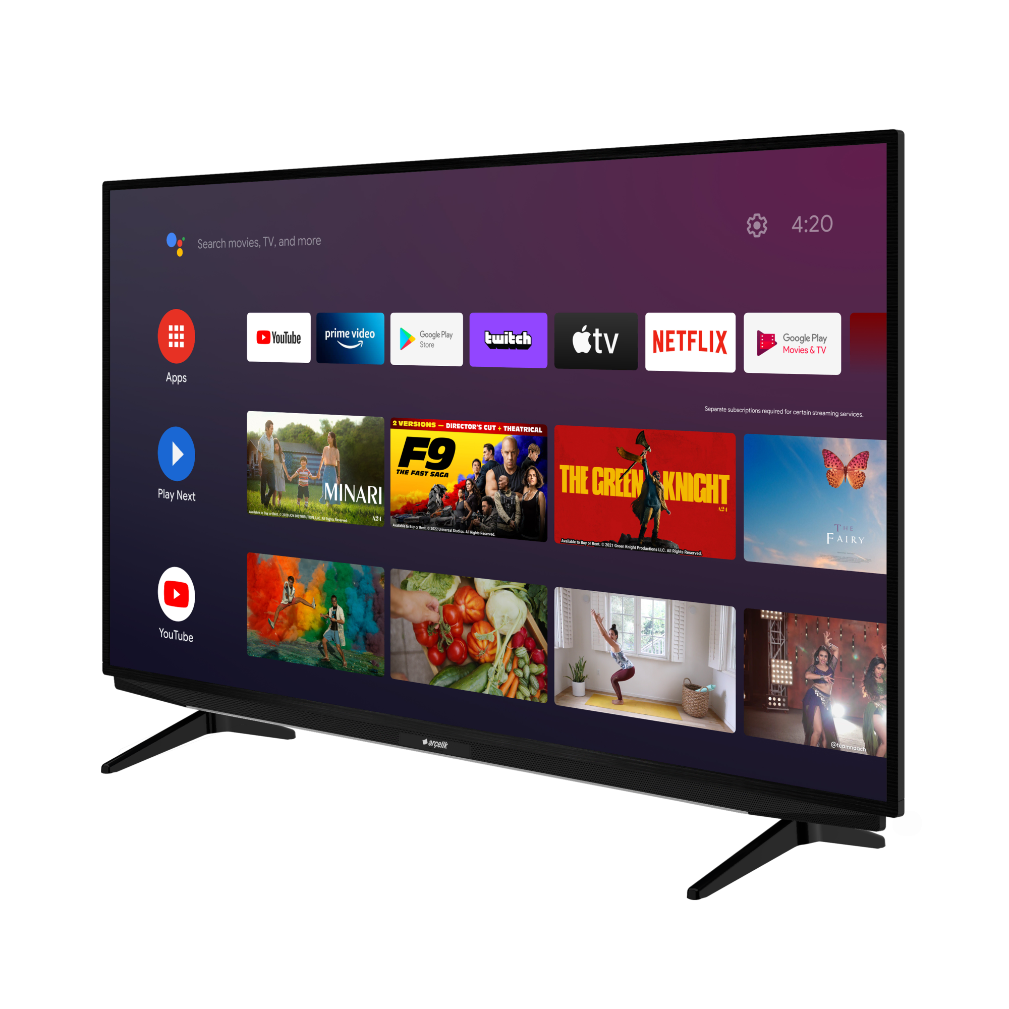 A65 B 820 B/65" 4K Smart | Android TV | Televizyon | Arçelik